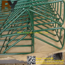 PVC Coated Ornamental Double Loop Wire Fence